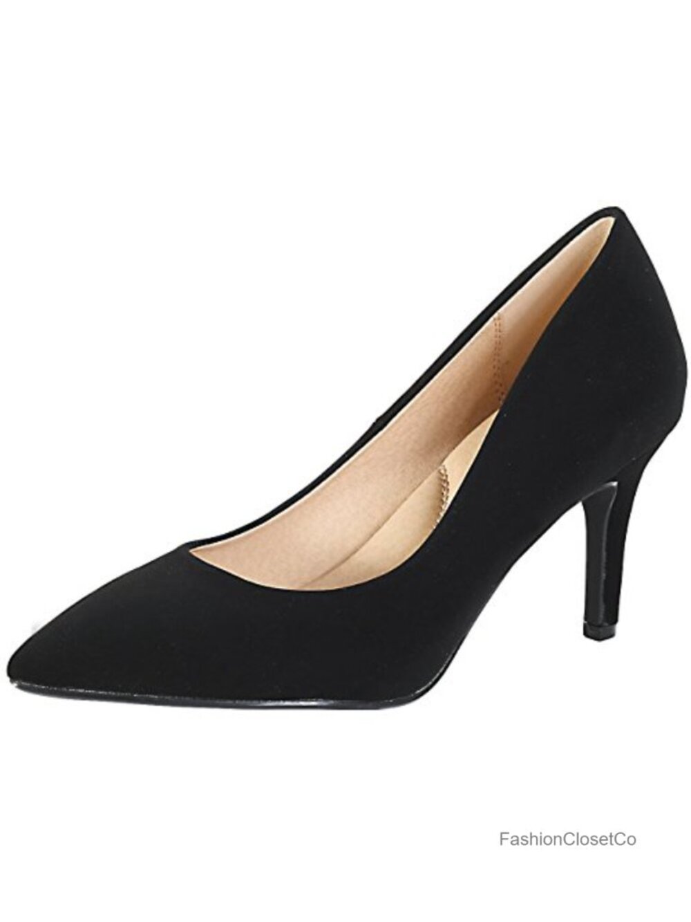 Women's Medium Heel Pumps Memory Foam Arch Support Comfort Shoes